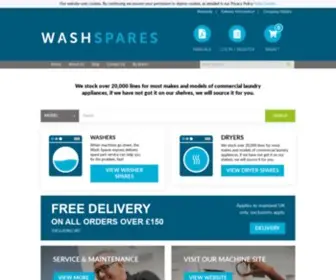Laundryspares.co.uk(Wash Spares Commercial Laundry Equipment Spare Parts) Screenshot