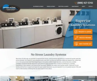 Laundrysystems.com(Laundry Systems of Tennessee) Screenshot