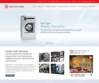 Laundrywangchee.com.my(You can start laundry Business with Wang Chee) Screenshot