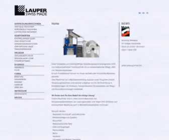 Lauper-AG.ch(Lauper AG) Screenshot