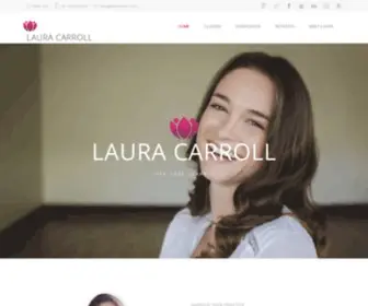 Laura-Carroll.com(Laura Carroll Yoga) Screenshot