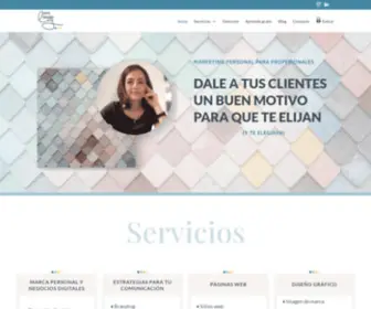 Laura-Gonzalez.com(Marketing personal Para Profesionales) Screenshot