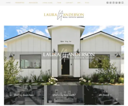 Lauraandersonrealtor.com(Professional Real Estate Group in LA) Screenshot