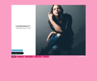 Laurabaileyvo.com(Laura Bailey Voice) Screenshot