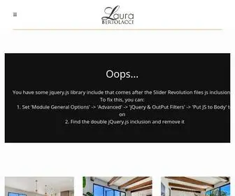 Laurabertolacci.com(Partner/Owner and Broker Associate at Dwell Realtors) Screenshot