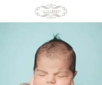 Laurabrettphotography.com(Atlanta Newborn Photographer) Screenshot