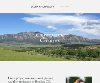 Laurachernikoff.com(Laura Chernikoff) Screenshot