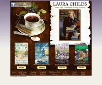 Laurachilds.com(Laura Childs) Screenshot