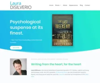 Lauradisilverio.com(Laura DiSilverio) Screenshot