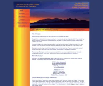 Lauraferrinlaw.com(Utah Bankruptcy Attorney) Screenshot