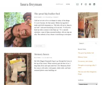 Laurafreyman.com(Laura freyman) Screenshot