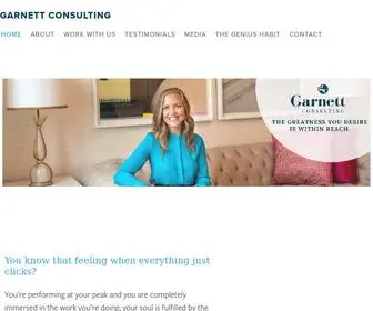 Lauragarnett.com(Garnett Consulting) Screenshot