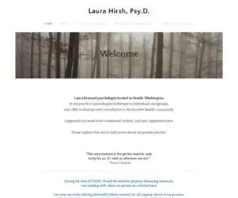Laurahirsh.com(Laura Hirsh) Screenshot