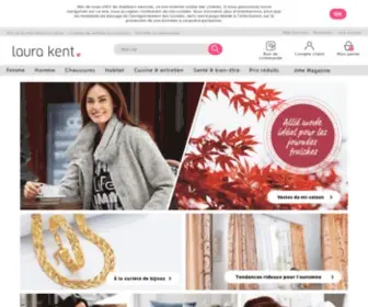 Laurakent.fr(Boutique en ligne Laura Kent) Screenshot