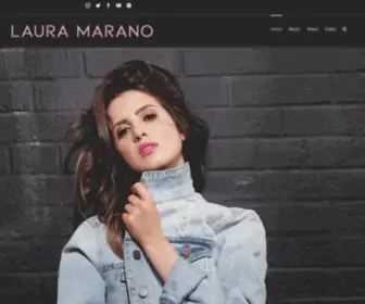 Lauramarano.com(Laura Marano) Screenshot