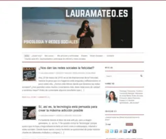 Lauramateo.es(El Blog de Laura Mateo Catal) Screenshot