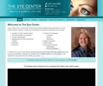 Lauramullermd.com(Ophthalmology Practice Specializing in Cornea) Screenshot