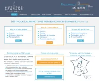 Laurand.com(La méthode Laurand Amincissement) Screenshot