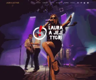 Lauranet.cz(Laura a její tygři) Screenshot