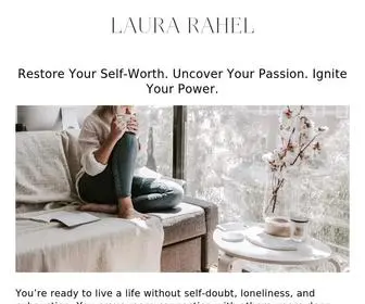 Laurarahel.com(Mental health resource for women) Screenshot