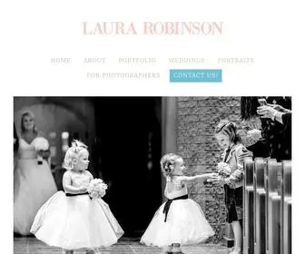 Laurarobinsonphoto.com(Minneapolis Wedding Photographer) Screenshot