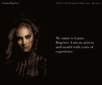 Lauraruperez.com(Rupérez) Screenshot