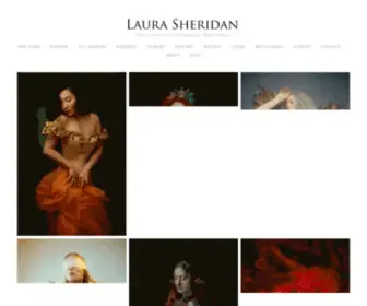 Laurasheridan.com(Fashion, Portrait & Fine Art Photography) Screenshot