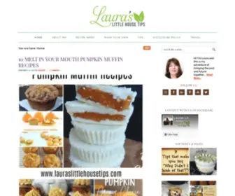 Lauraslittlehousetips.com(Laura's Little House Tips) Screenshot