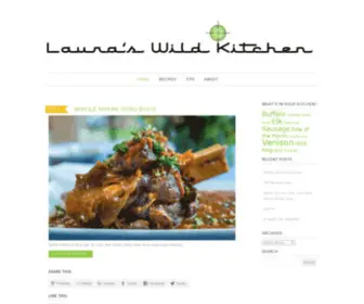 Lauraswildkitchen.com(Laura's Wild Kitchen) Screenshot