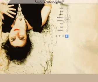 Lauratempestzakroff.com(Artist) Screenshot