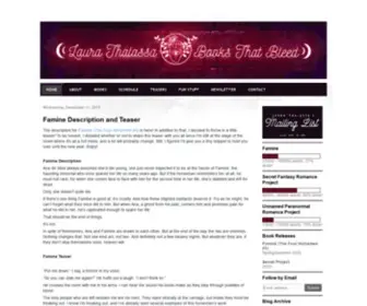 Laurathalassa.com(Laura Thalassa) Screenshot