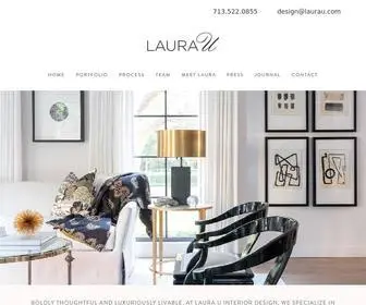 Laurauinteriordesign.com(Laura U Interior Design) Screenshot