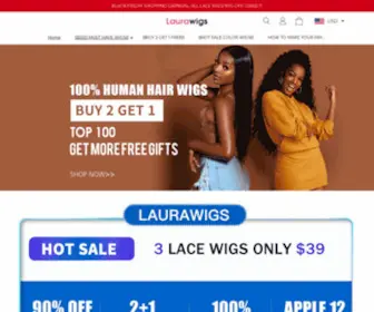 Laurawigs.store(Laurawigs store) Screenshot