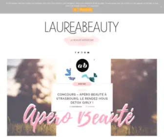 Laureabeauty.com(Laureabeauty, Blog Beauté Bio, bien) Screenshot