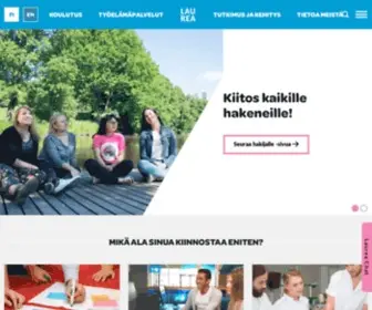 Laurea.fi(Tietojenkäsittelyn koulutus) Screenshot