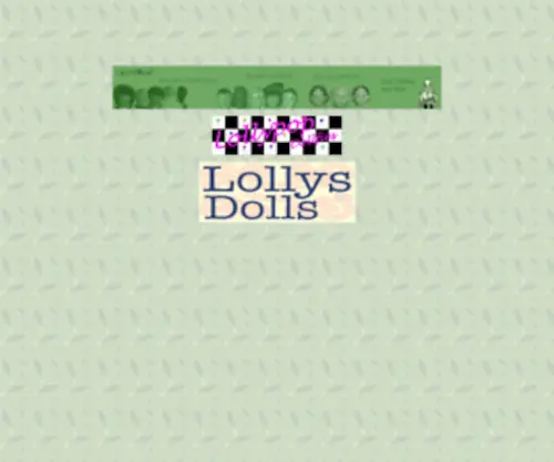 Laurelleaf.com(Laurelleaf Dolls Izannahs Kamkins Columbians Greiners Boudoir Flapper Lolly Yocum Originals and Dollfies Welcome Page) Screenshot