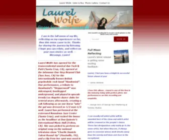 Laurelwolfemusic.com(Laurel Wolfe) Screenshot