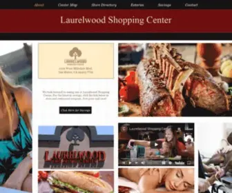 Laurelwoodcenter.com(Laurelwood Shopping Center) Screenshot