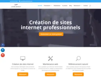 Lauremariet.com(Création) Screenshot