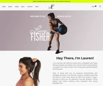 Lauren-Fisher.com(Lauren Fisher) Screenshot