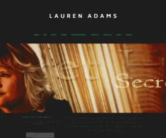 Laurenadams.com(Lauren Adams) Screenshot