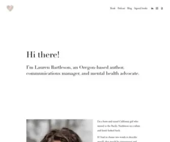 Laurenbartleson.com(Lauren Bartleson) Screenshot