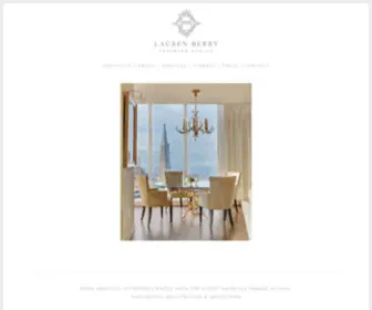 Laurenberry.com(Lauren Berry Interior Design) Screenshot