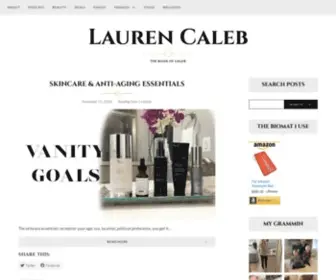 Laurencaleb.com(Lauren Caleb) Screenshot