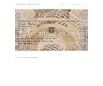 Laurenceaegerter.com(Visual artist) Screenshot