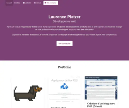 Laurenceplatzer.com(Laurence) Screenshot