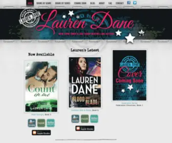 Laurendane.com(New York Times and USA Today Bestselling Author Lauren Dane) Screenshot