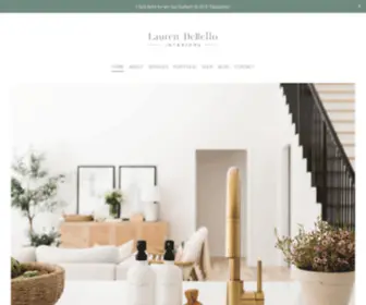 Laurendebellointeriors.com(Lauren DeBello Interiors) Screenshot