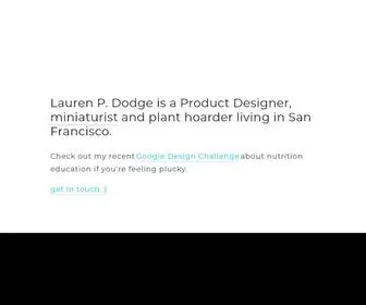 Laurendodge.com(L P D) Screenshot