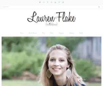 Laurenflake.com(Lauren Flake) Screenshot